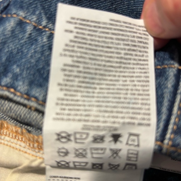 MNG MANGO SZ S Denim A-Line Midi High Waisted Skirt NEW WITH TAGS - Picture 10 of 11